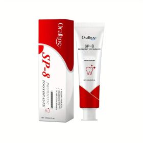 Only Supports Self Pickup With Waybill SP-8 Probiotic Toothpaste Deep Clean, Bright White Teeth & Long-Lasting Mint Freshness (Option: 120g)