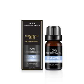 Organic Essential Oils Set Top Sale  Natural Therapeutic Grade Aromatherapy Oil Gift Kit For Diffuser (Option: Bergamot essential oil)