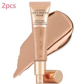 PHOFAY Full Coverage Foundation (Option: 06 2pcs)