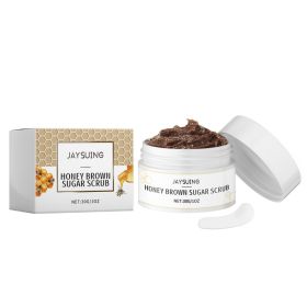 Jaysuing Honey Brown Sugar Scrub For Deep Cleansing, Moisturizing And Brightening Skin Scrub (Option: 30g-60g-2.12*2.12*1.61inch)