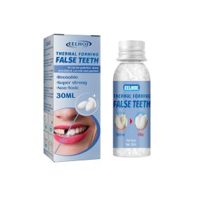 EELHOE Moldable Dental Putty 30ml Box Movie Makeup Dentures, Temporary Tooth Filling Putty For Fixing Cavities And Gaps (Option: 1pcs)