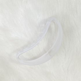 Jelly Shape Hair Claw (Color: Clear)